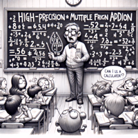 High-Precision Multiple Fraction Addition Calculator